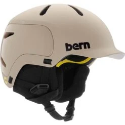 Bern Watts 2.0 MIPS Helmet -Buckmans Store fw22wntr watts 2.0 mips matte sand 810014049564 main