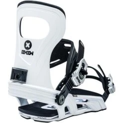 Bent Metal Joint Bindings - Men's -Buckmans Store fw23 2022 2023 bent metal joint snowboard binding white 02