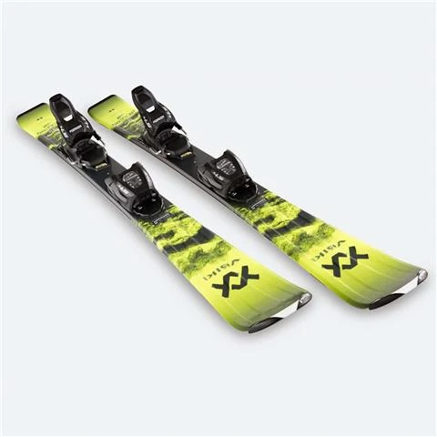 Volkl Deacon Jr. + 4.5 Vmotion Jr. Skis - Youth 3 Volkl Deacon Jr. + 4.5 Vmotion Jr. Skis - Youth