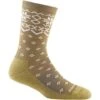 Darn Tough Shetland Crew Lightweight With Cushion Socks - Women's 1 Darn Tough Shetland Crew Lightweight With Cushion Socks - Women's -Buckmans Store fw23 darntough shetlandcrew lightweight socks honey