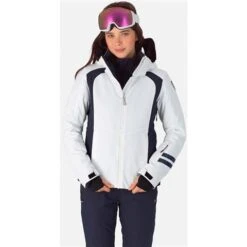 Rossignol Controle Jacket - Women's -Buckmans Store fw23 rossignol controle jacket womens white front person