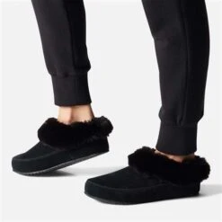 Sorel Go - Coffee Run Slipper - Women's -Buckmans Store fw23 sor 1915801 blk sea slt 5