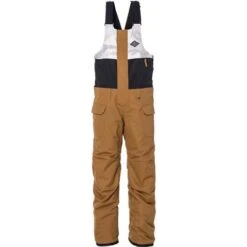686 Frontier Insulated Bib - Boy's -Buckmans Store fw23 686 boysfrontierinsulatedbib breencolorblock 1