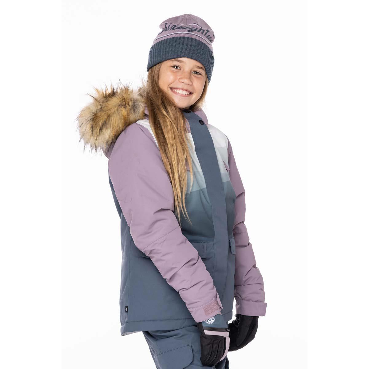 Buckmans Store -Buckmans Store fw23 686 girlsceremonyinsulatedjacket dustyorchidmountainsunset 1