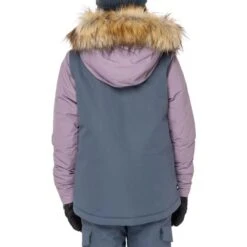 686 Ceremony Insulated Jacket - Girl's -Buckmans Store fw23 686 girlsceremonyinsulatedjacket dustyorchidmountainsunset 3