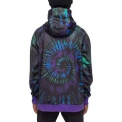 686 Bonded Fleece Pullover Hoody - Men's -Buckmans Store fw23 686 mensbondedfleecepulloverhoody gratefuldeadtiedye 3