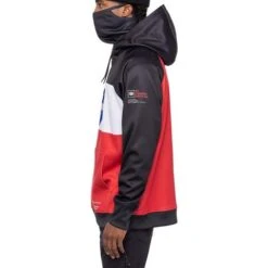 686 Bonded Fleece Pullover Hoody - Men's -Buckmans Store fw23 686 mensbondedfleecepulloverhoody nasablackcolorblock 2