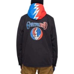 686 Dead Jacket - Men's -Buckmans Store fw23 686 mensdeadjacket gratefuldeadblackflannel 3