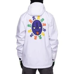 686 Waterproof Coaches Jacket - Men's -Buckmans Store fw23 686 menswaterproofcoachesjacket white 3