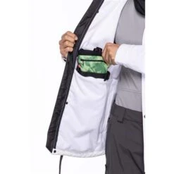 686 Waterproof Coaches Jacket - Men's -Buckmans Store fw23 686 menswaterproofcoachesjacket white 6