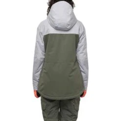 686 Athena Insulated Jacket - Women's -Buckmans Store fw23 686 womensathenainsulatedjacket goblingreencolorblock 4