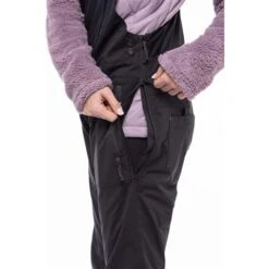 686 Black Magic Insulated Bib - Women's -Buckmans Store fw23 686 womensblackmagicinsulatedbib blackgeojacquard 4