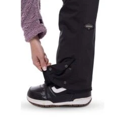 686 Black Magic Insulated Bib - Women's -Buckmans Store fw23 686 womensblackmagicinsulatedbib blackgeojacquard 8