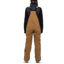 686 Black Magic Insulated Bib - Women's -Buckmans Store fw23 686 womensblackmagicinsulatedbib breengeojacquard 2