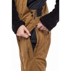 686 Black Magic Insulated Bib - Women's -Buckmans Store fw23 686 womensblackmagicinsulatedbib breengeojacquard 4