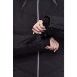 686 Cloud Insulated Jacket - Women's -Buckmans Store fw23 686 womenscloudinsulatedjacket blackgeojacquard 12