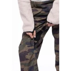 686 Harper Shell Bib - Women's -Buckmans Store fw23 686 womensharpershellbib darkcamocolorblock 3