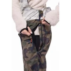 686 Harper Shell Bib - Women's -Buckmans Store fw23 686 womensharpershellbib darkcamocolorblock 4