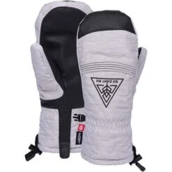 686 Jubilee Mitt - Women's 9 686 Jubilee Mitt - Women's -Buckmans Store fw23 686 womensjubileemitt whiteheather