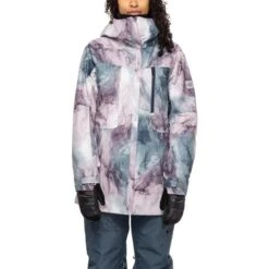 686 Mantra Insulated Jacket - Women's -Buckmans Store fw23 686 womensmantrainsulatedjacket dustyorchidmarble 2
