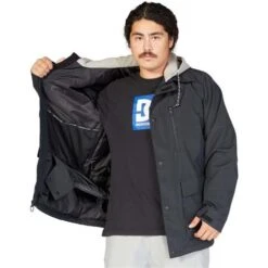 DC SHOES DC Bandwidth Jacket - Men's -Buckmans Store fw23 dc mensbandwidthjacket black 4