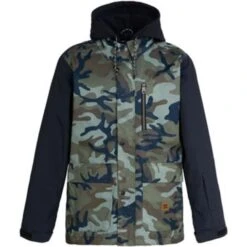 DC SHOES DC Bandwidth Jacket - Men's -Buckmans Store fw23 dc mensbandwidthjacket woodlandcamogreen 7