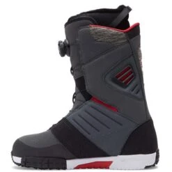 DC SHOES DC Judge Boa Boots - Men's -Buckmans Store fw23 dc mensjudgeboaboots greyblackred 4
