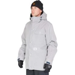 DC SHOES DC Servo Jacket - Men's -Buckmans Store fw23 dc mensservojacket hickorystripe 5