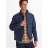 Marmot Echo Featherless Jacket - Men's -Buckmans Store fw23 marmot mensechofeatherlessjacket arcticnavy 1