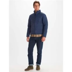 Marmot Echo Featherless Jacket - Men's -Buckmans Store fw23 marmot mensechofeatherlessjacket arcticnavy 3