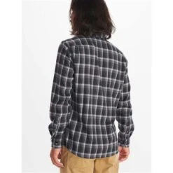 Marmot Fairfax Midweight Flannel - Men's -Buckmans Store fw23 marmot mensfairfaxmidweightflannel black 2