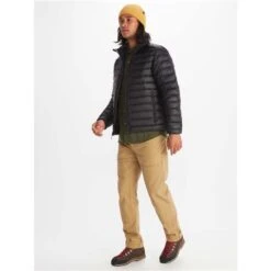 Marmot Highlander Jacket - Men's -Buckmans Store fw23 marmot menshighlanderjacket black 3