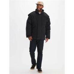 Marmot Mammoth Parka - Men's -Buckmans Store fw23 marmot mensmammothparka blackdarkazure 3