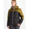 Marmot Guides Down Hoody - Women's 2 Marmot Guides Down Hoody - Women's -Buckmans Store fw23 marmot womensguidesdownhoody blackmilitarygreen 1