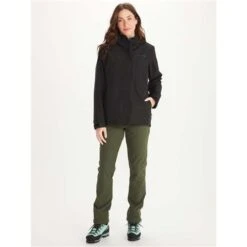 Marmot Minimalist Gore-Tex Jacket - Women's -Buckmans Store fw23 marmot womensminimalistgoretexjacket black 3
