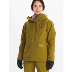 Marmot Refuge Jacket - Women's -Buckmans Store fw23 marmot womensrefugejacket militarygreen 1
