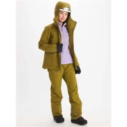 Marmot Refuge Jacket - Women's -Buckmans Store fw23 marmot womensrefugejacket militarygreen 3