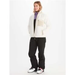 Marmot Wiley Polartec Jacket - Women's -Buckmans Store fw23 marmot womenswileypolartecjacket papyrussandbar 3