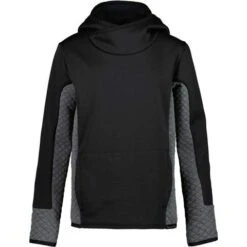 Obermeyer Asher Flc Hoodie - Boy's (Teen) -Buckmans Store fw23 obermeyer boysasherflchoodie black 3