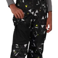 Obermeyer Brisk Print Pant - Boy's (Teen) -Buckmans Store fw23 obermeyer boysbriskprintpant checksix 4