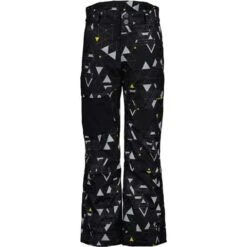 Obermeyer Brisk Print Pant - Boy's (Teen) -Buckmans Store fw23 obermeyer boysbriskprintpant checksix 5