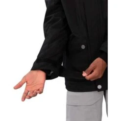 Obermeyer Commuter Jacket W/ Fur - Boy's (Teen) -Buckmans Store fw23 obermeyer boyscommuterjacketfur black 3