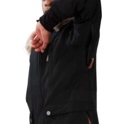 Obermeyer Commuter Jacket W/ Fur - Boy's (Teen) -Buckmans Store fw23 obermeyer boyscommuterjacketfur black 4