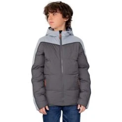 Obermeyer James Puffy Jacket - Boy's (Teen) -Buckmans Store fw23 obermeyer boysjamespuffyjacket coal