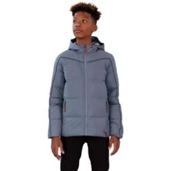 Obermeyer James Puffy Jacket - Boy's (Teen) -Buckmans Store fw23 obermeyer boysjamespuffyjacket slated