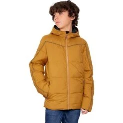 Obermeyer James Puffy Jacket - Boy's (Teen) -Buckmans Store fw23 obermeyer boysjamespuffyjacket tumbleweed