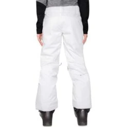 Obermeyer Parker Pant - Boy's (Teen) -Buckmans Store fw23 obermeyer boysparkerpant white 2