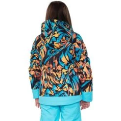 Obermeyer Taja Print Jacket - Girl's (Teen) -Buckmans Store fw23 obermeyer girlstajaprintjacket swirlwind 2