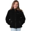 Obermeyer TG Amelia Sherpa Jacket - Girl's (Teen) 2 Obermeyer TG Amelia Sherpa Jacket - Girl's (Teen) -Buckmans Store fw23 obermeyer girlstgameliasherpajacket black