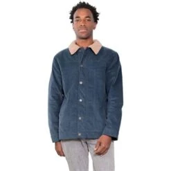 Obermeyer Condor Corduroy Jacket - Men's -Buckmans Store fw23 obermeyer menscondorcorduroyjacket rawindigo